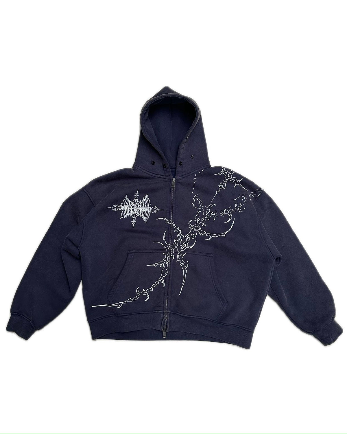 SASAKI REMOVABLE FUR ZIP UP
